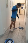 Commercial floor cleaning 